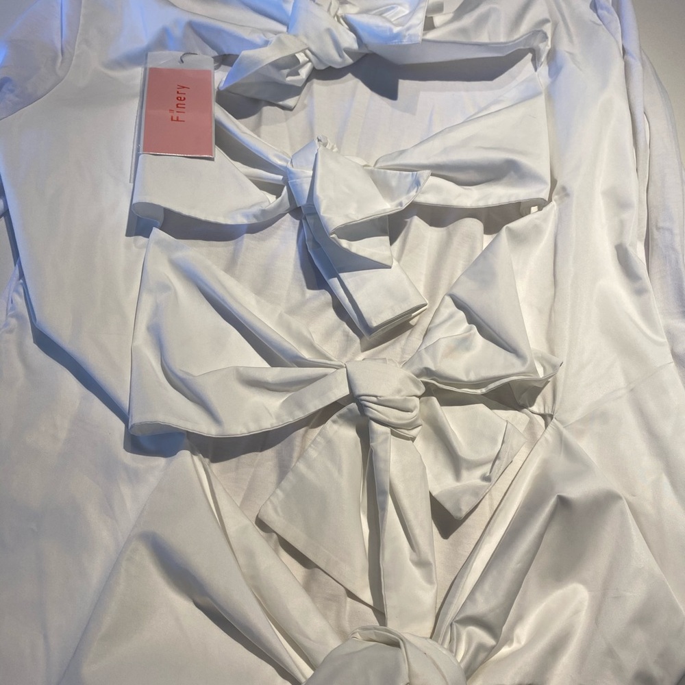 Finery Bow shirt